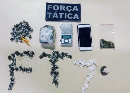 Homem deixa mulher para trás e ela acaba presa com drogas no litoral do RN
