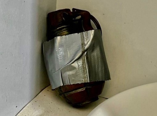Esquadrão antibombas recolhe granada encontrada em casa da zona Oeste de Natal