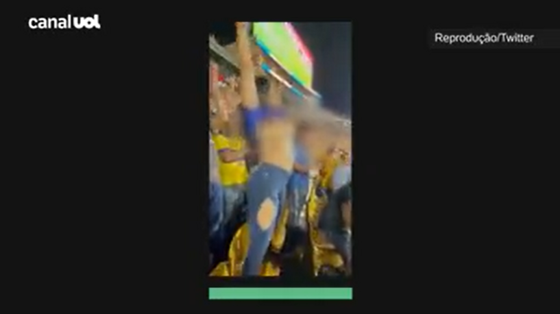 VÍDEO: Torcedora se empolga e comemora gol no México mostrando os seios