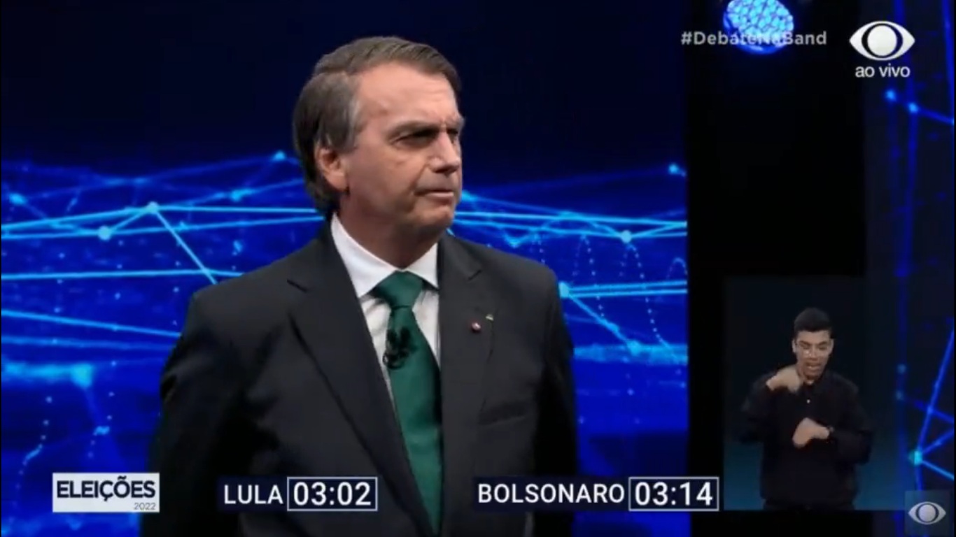 VÍDEO: "Eu levei água, com a transposição e com o Rogério Marinho”, diz Bolsonaro em debate
