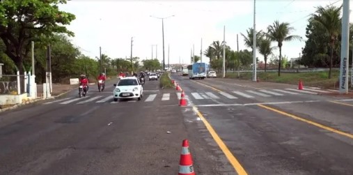 Obra na Avenida Felizardo Moura, em Natal, está paralisada há uma semana; saiba o motivo