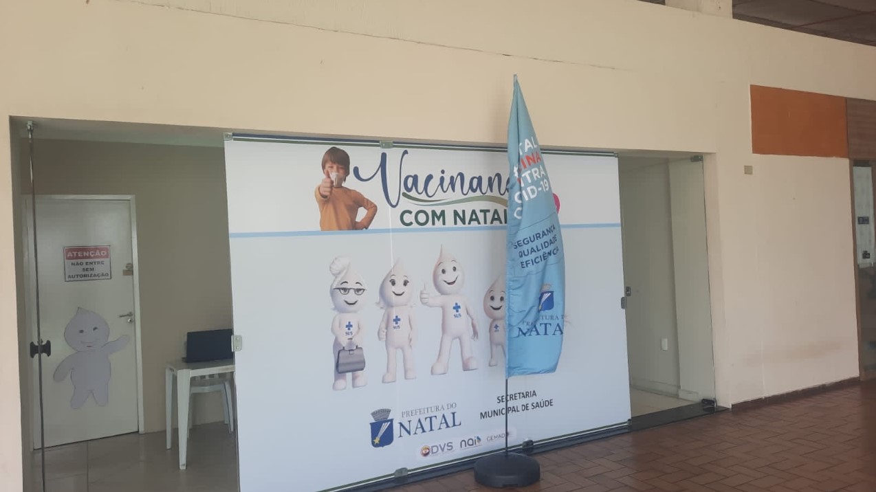 Natal tem nova sala de vacinação no Shopping Via Direta