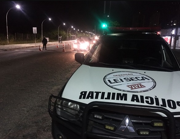 Lei Seca autua 23 condutores alcoolizados na zona Sul de Natal