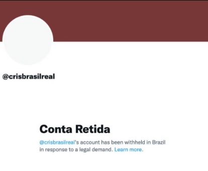 Filha de Roberto Jefferson tem contas nas redes sociais bloqueadas