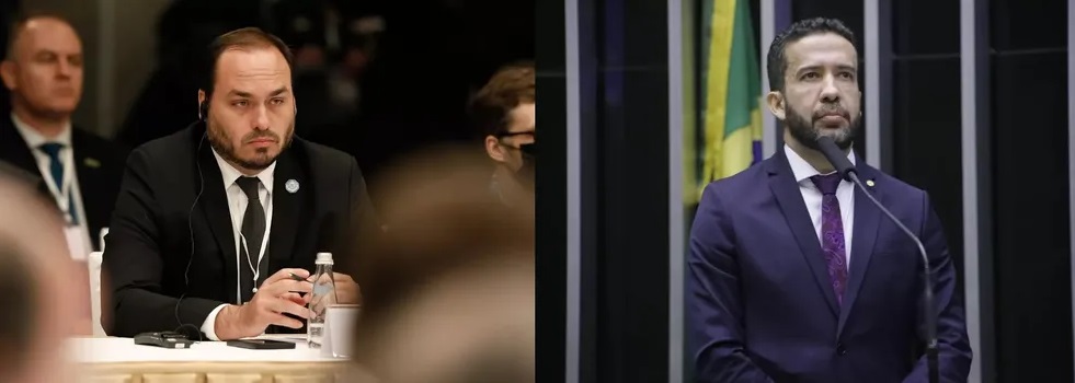TSE decide monitorar diariamente contas de Carlos Bolsonaro e André Janones nas redes sociais
