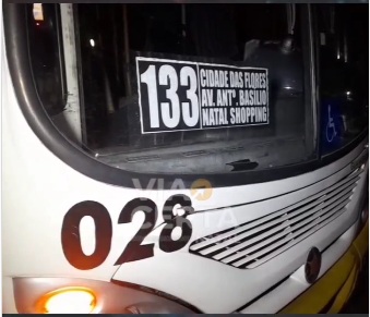 Motorista de ônibus é assaltado em Natal