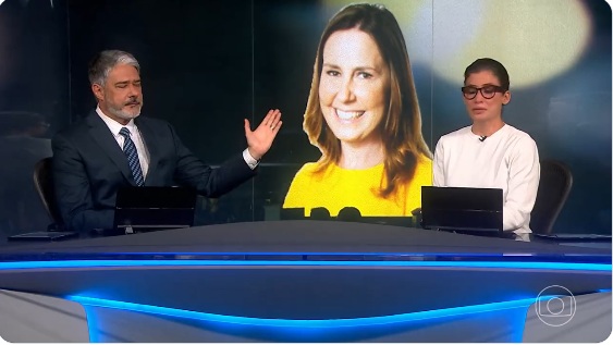 VÍDEO: Bonner e Renata não seguram a emoção ao anunciar a morte de repórter da Globo no 'Jornal Nacional'