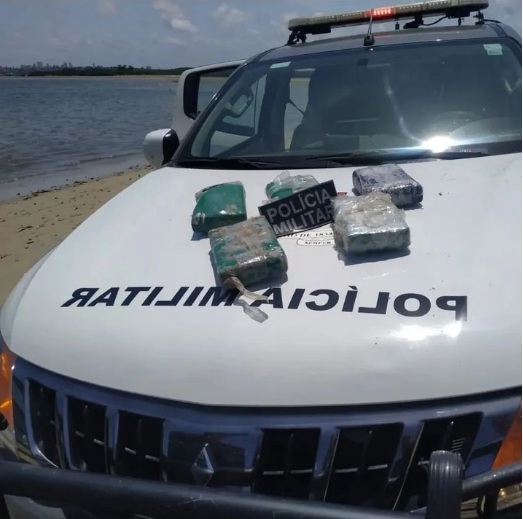 Pescadores encontram cocaína em praia do litoral potiguar