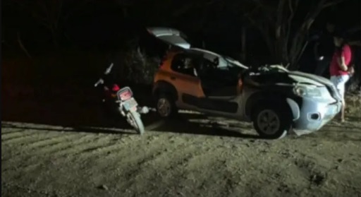 Homem morre após perder controle de carro e capotar em estrada no interior do RN