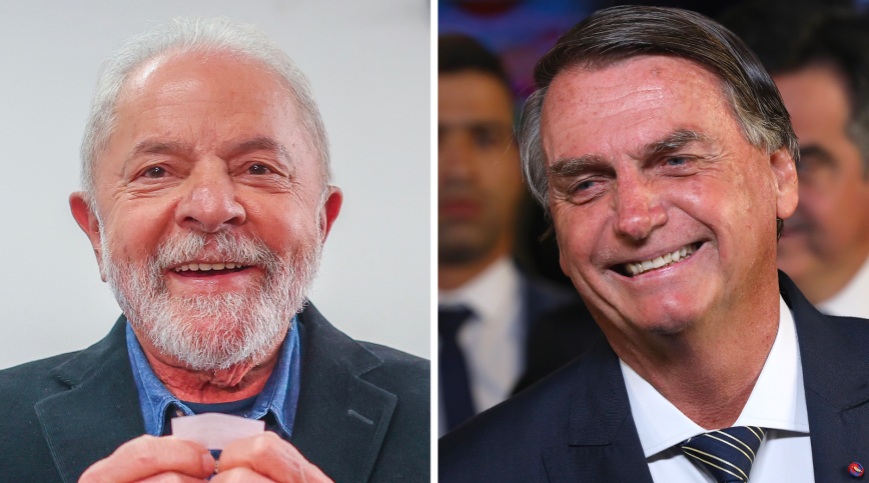 Bolsonaro tem 57,3% e Lula, 42,7% em SP, aponta Paraná Pesquisas