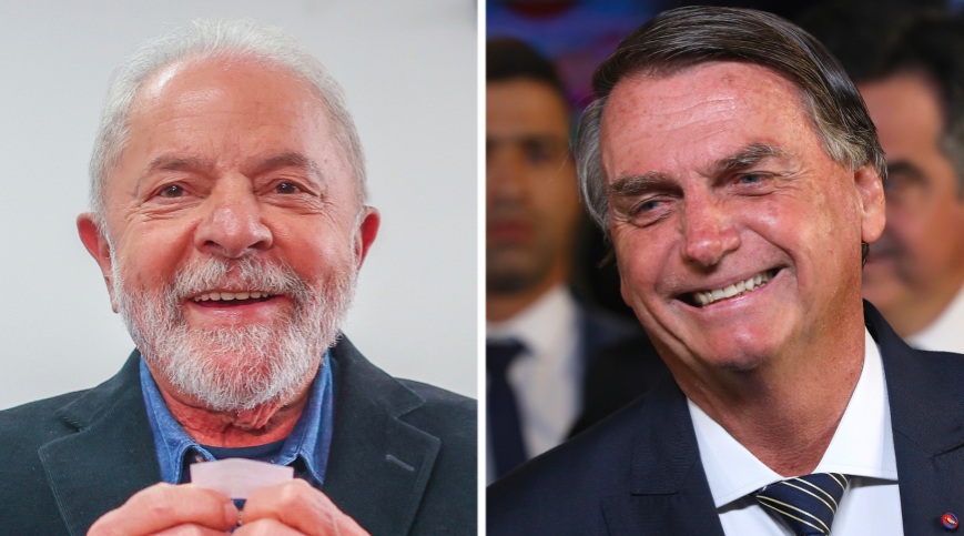 Bolsonaro tem 57,3% e Lula, 42,7% em SP, aponta Paraná Pesquisas