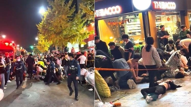 IMAGENS FORTES: Tumulto em festa de Halloween deixa 146 mortos na Coreia do Sul; ASSISTA