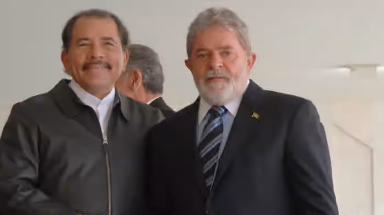 Daniel Ortega, ditador da Nicarágua, manda carta para Lula