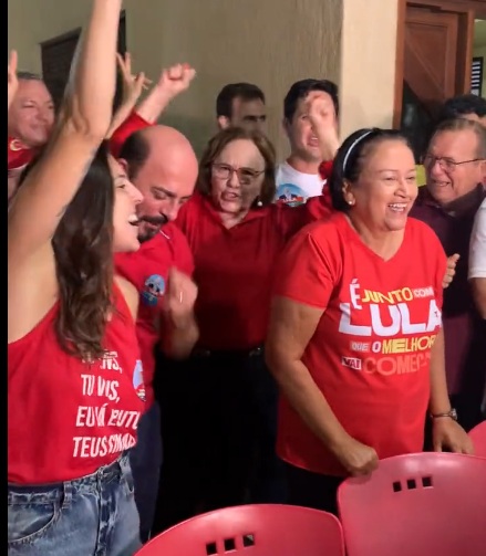 "Que orgulho do Nordeste e do Rio Grande do Norte", diz Fátima sobre vitória de Lula