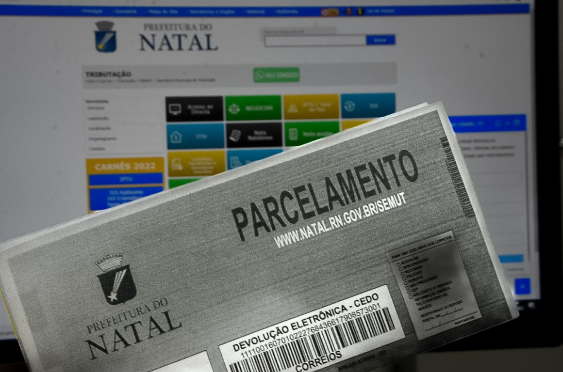 Prefeitura de Natal inclui débitos de 2022 para contribuintes que desejem parcelar dívida fiscal