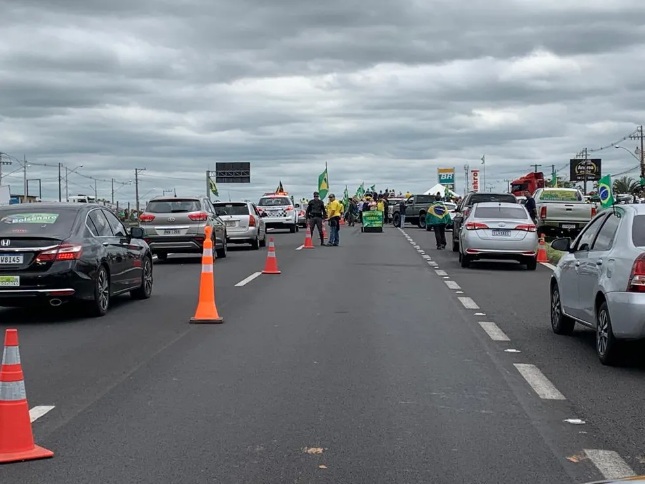 Interdições em rodovias federais caem para cinco