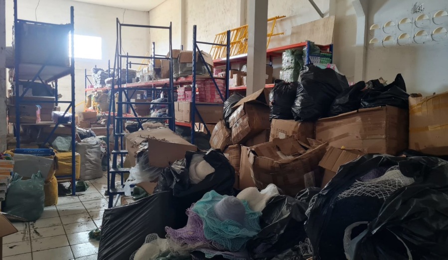 Polícia descobre galpão de produtos contrabandeados em Natal