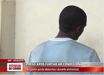 VÍDEO: Homem é detido por roubo e confessa amor por repórter em Natal