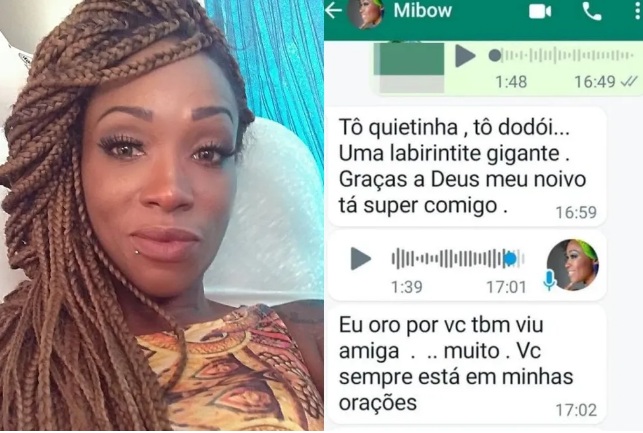 Musa do 'Caldeirão' usou WhatsApp para fazer alerta de que não estava bem pouco antes de morrer