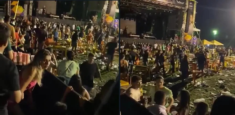 VÍDEO: Homem morre e 9 ficam feridos em tiroteio durante show de Xand Avião e Nattan