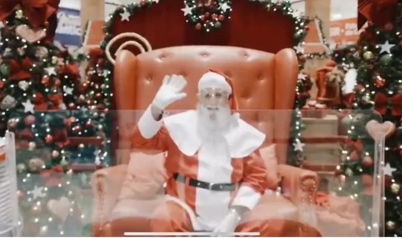 Papai Noel de shopping morre após passar mal em evento
