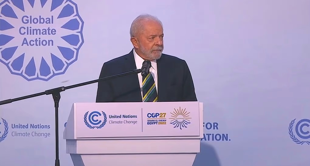 Leia a íntegra do discurso de Lula na COP27