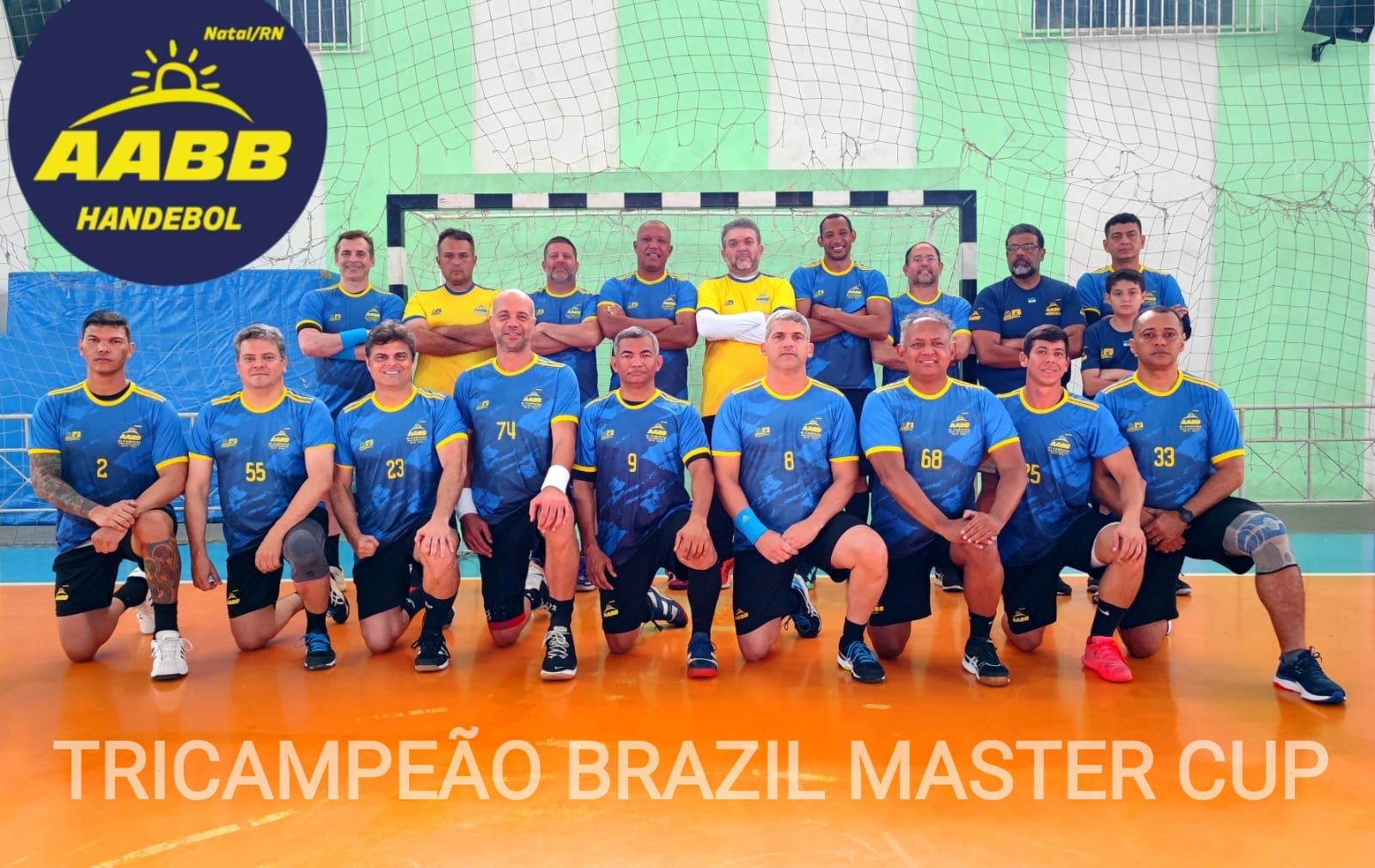 AABB Natal é tricampeã do Brazil Masters Cup Nordeste de Handebol