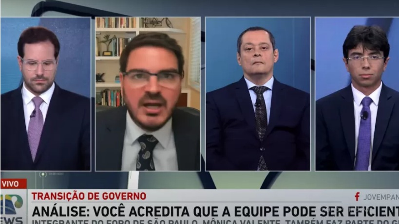VÍDEO: Comentarista é chamado de 'puxa-saco de presidente' e abandona jornal na Jovem Pan News