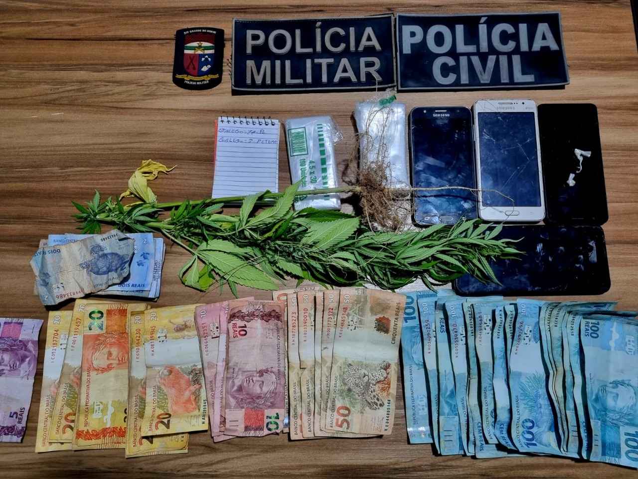 Polícia Civil prende suspeita por tráfico de drogas em Touros