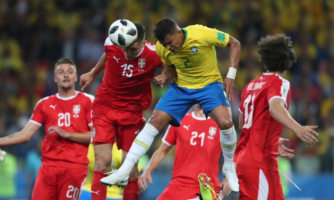 Sérvia volta a encontrar o Brasil em uma Copa do Mundo