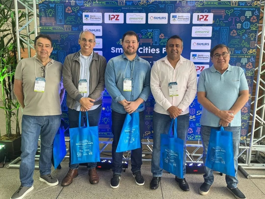 Presidente da FEMURN e mais de 30 prefeitos do RN participam do Smart Cities Park no RS