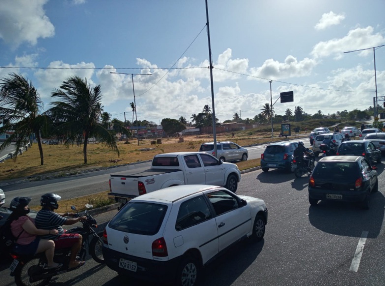 Jogo do Brasil nesta segunda provoca alteração no trânsito na Ponte Newton Navarro; veja o que muda