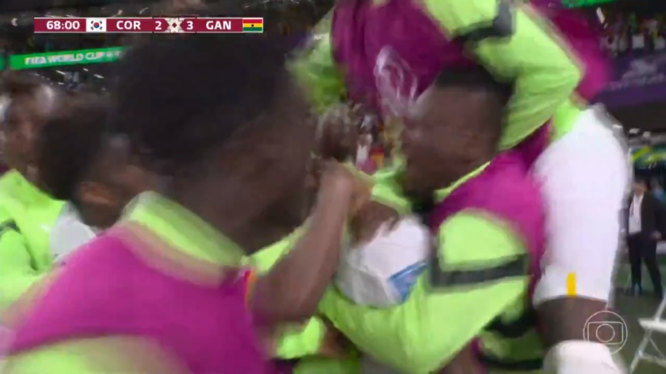VÍDEO: Gana sofre, mas derrota Coreia do Sul por 3 a 2 pelo Grupo H da Copa
