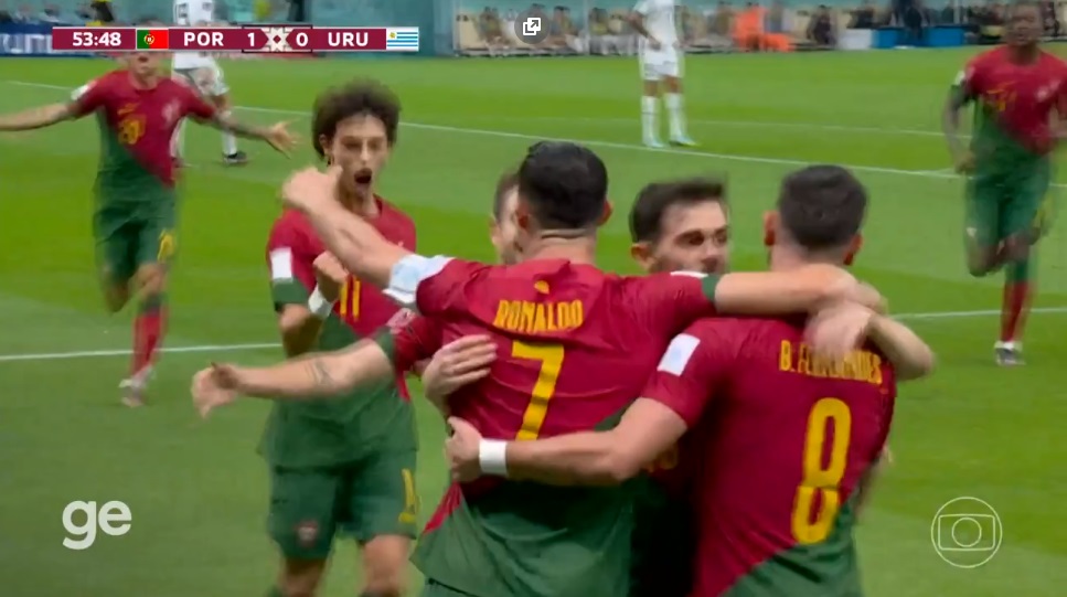 VÍDEO: Portugal vence Uruguai e garante classificação para as oitavas de final
