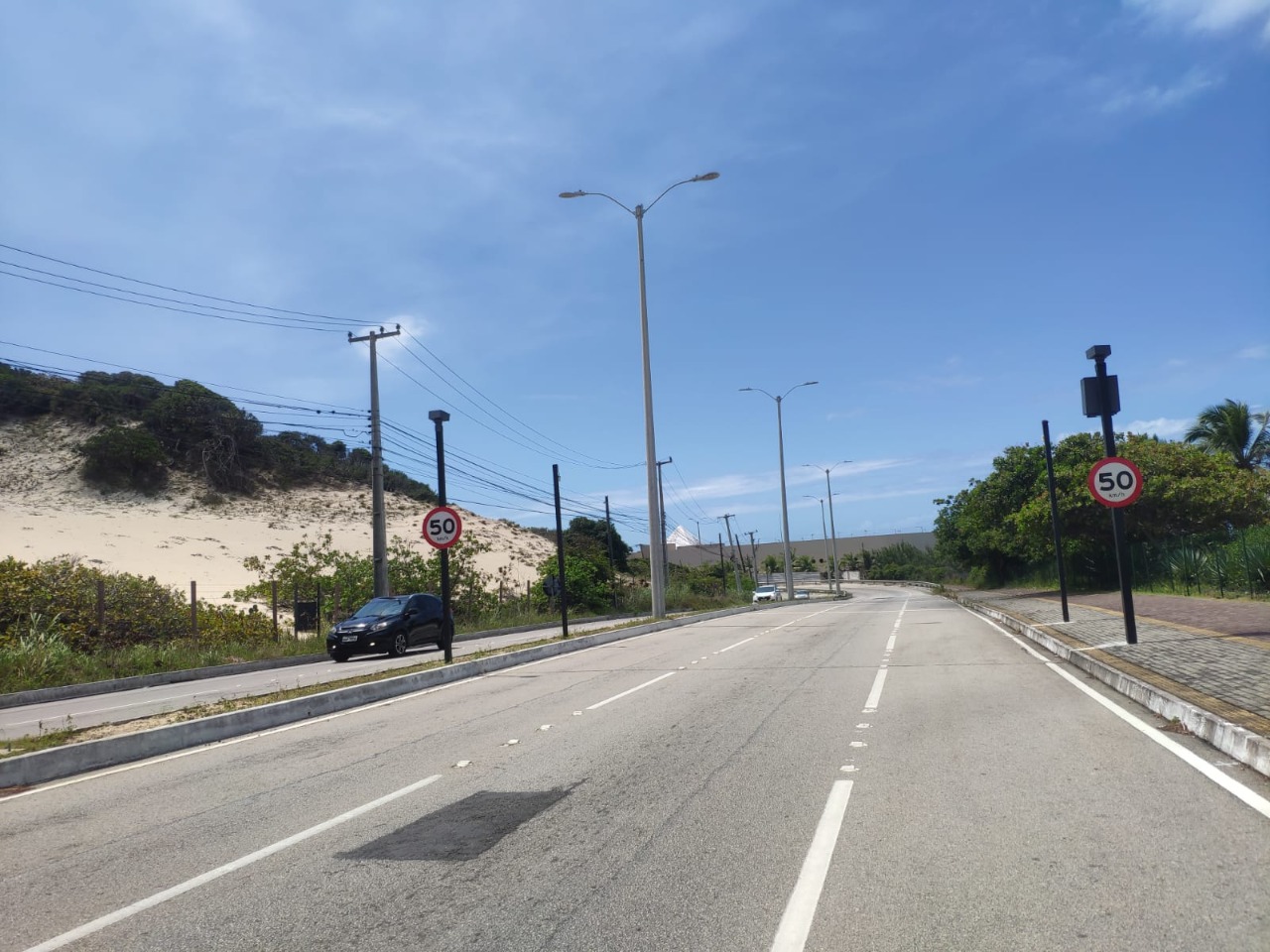 Radares de controle de velocidade passam a funcionar nesta quinta na Via Costeira e João Medeiros Filho
