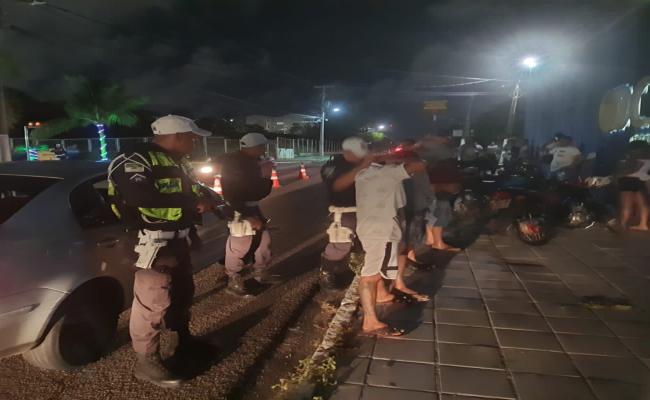 Operação Lei Seca prende praticantes do “Rolezinho” em Natal