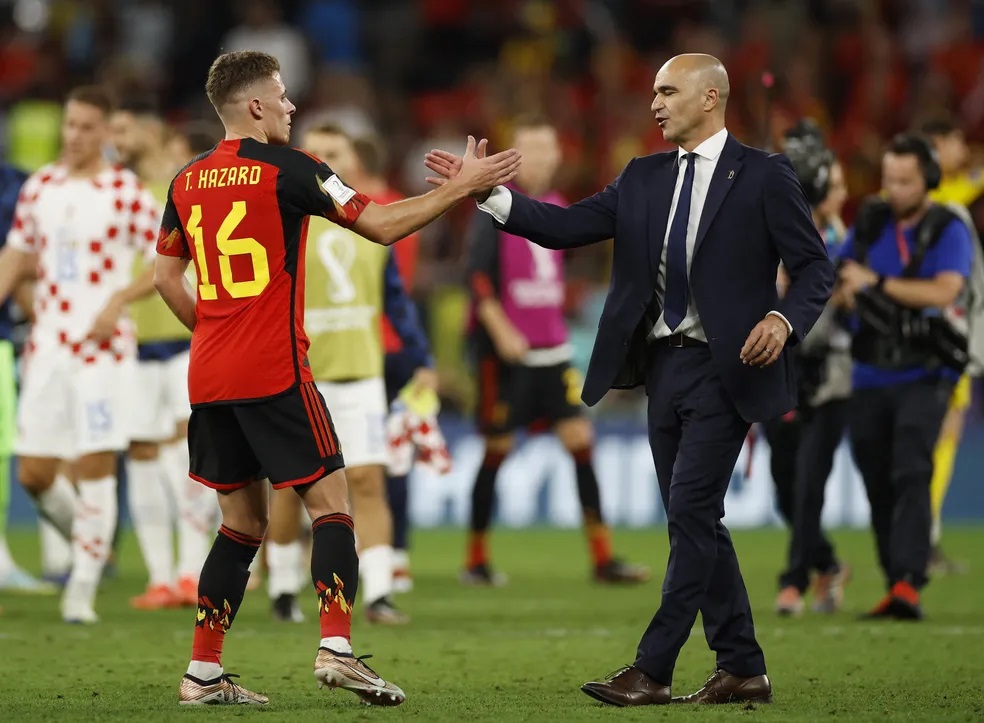 Roberto Martinez deixa Bélgica após eliminação: "Podemos sair de cabeça erguida"