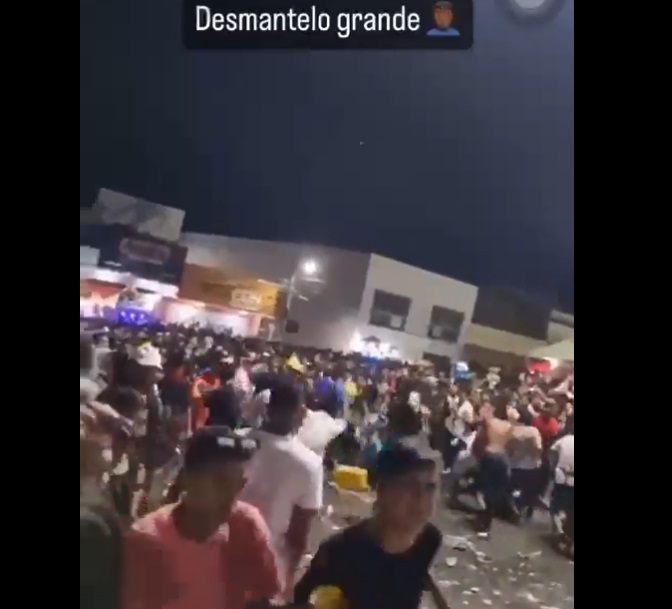 VÍDEO: Festa da Padroeira de Ceará Mirim termina em baderna