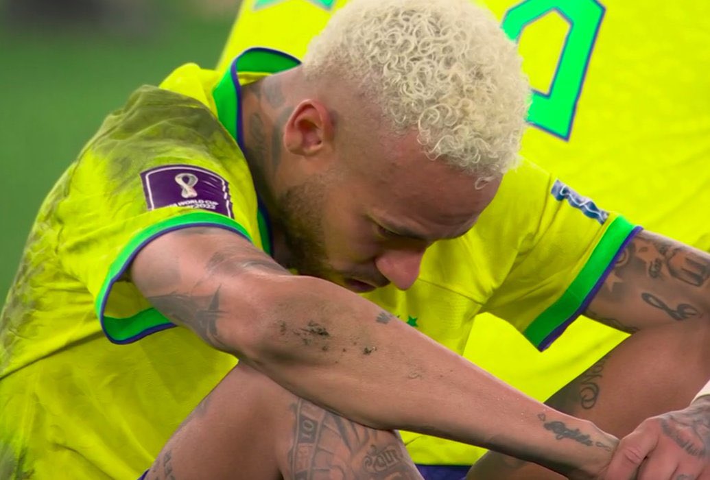 Vídeo flagra Neymar reclamando após gol da Croácia: "Não tem necessidade de vocês subirem"; ASSISTA