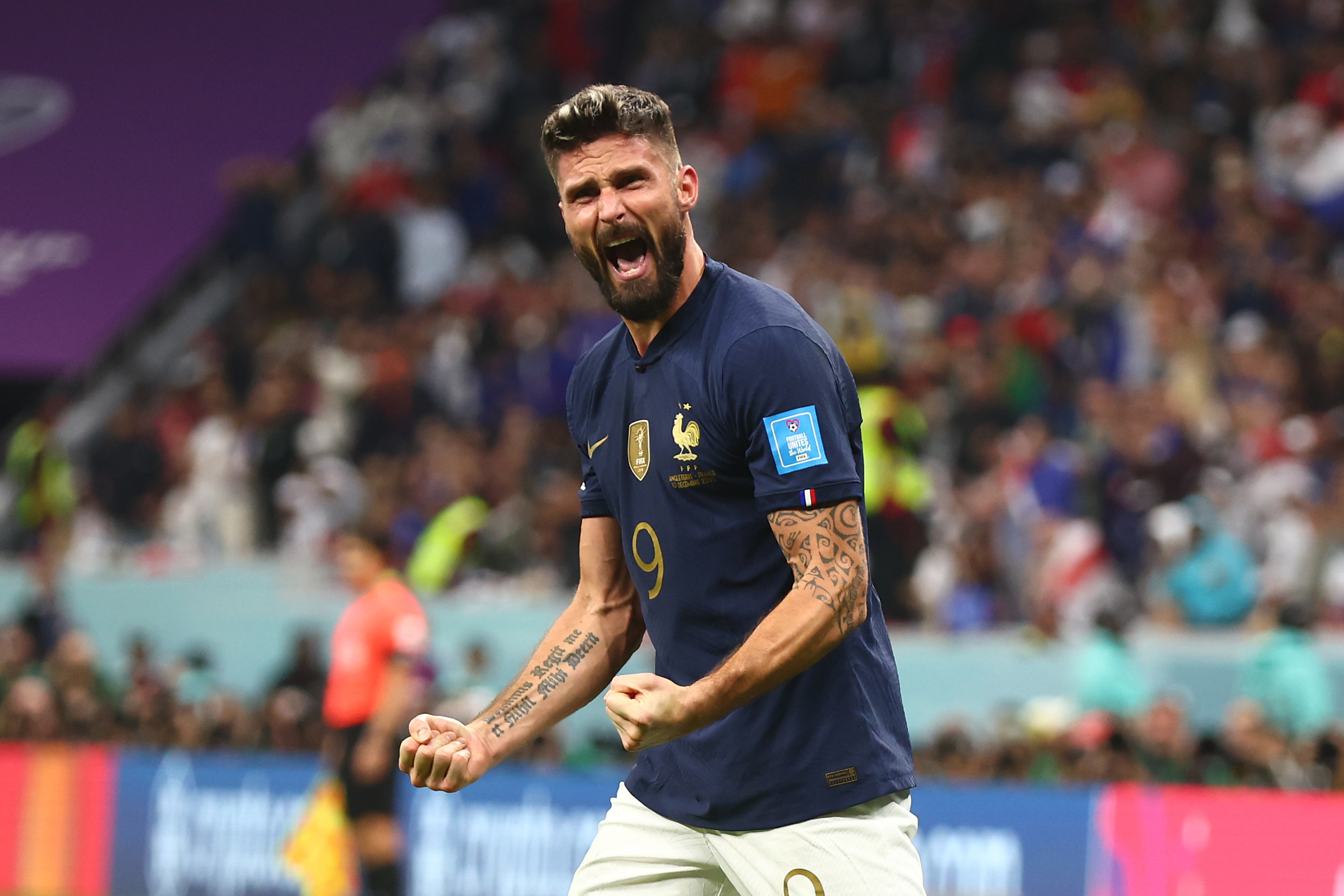 França derrota Inglaterra e está na semifinal da Copa do Mundo; veja os gols