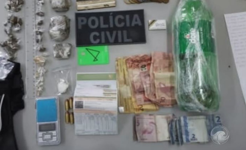 Polícia encontra laboratório de drogas e apreende adolescente no RN