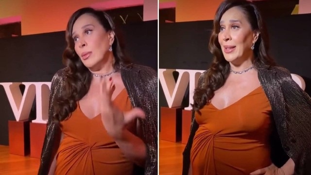 VÍDEO: Claudia Raia é criticada por dar bronca em jornalista que não sabia o nome do seu bebê