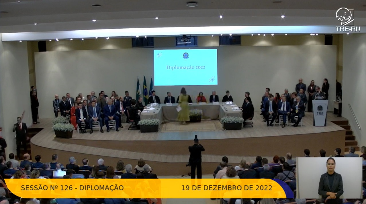 AO VIVO: Assista a Solenidade de Diplomação dos Eleitorais das Eleições Gerais de 2022