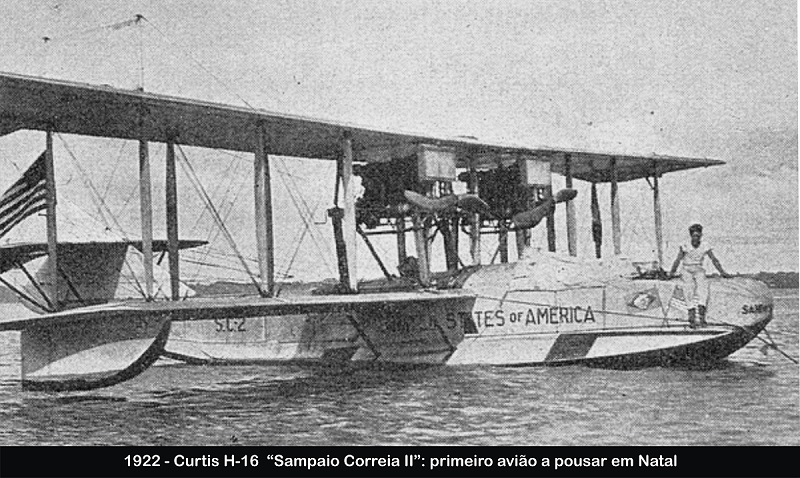 Há 100 anos, primeiro avião chegava a Natal