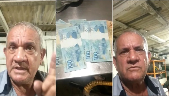 Homem encontra quase R$ 7 mil em sacolas com bananas e devolve