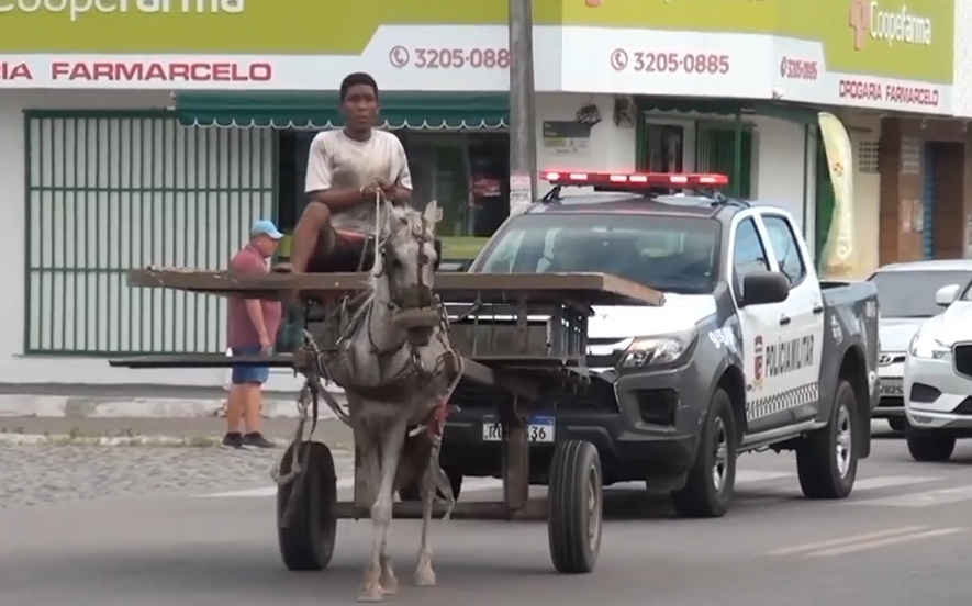 Carroceiro é preso pela segunda vez por furtar portão de ferro em Natal