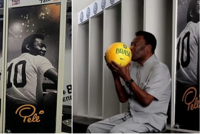 Armário de Pelé na Vila Belmiro guarda segredo há mais de 40 anos