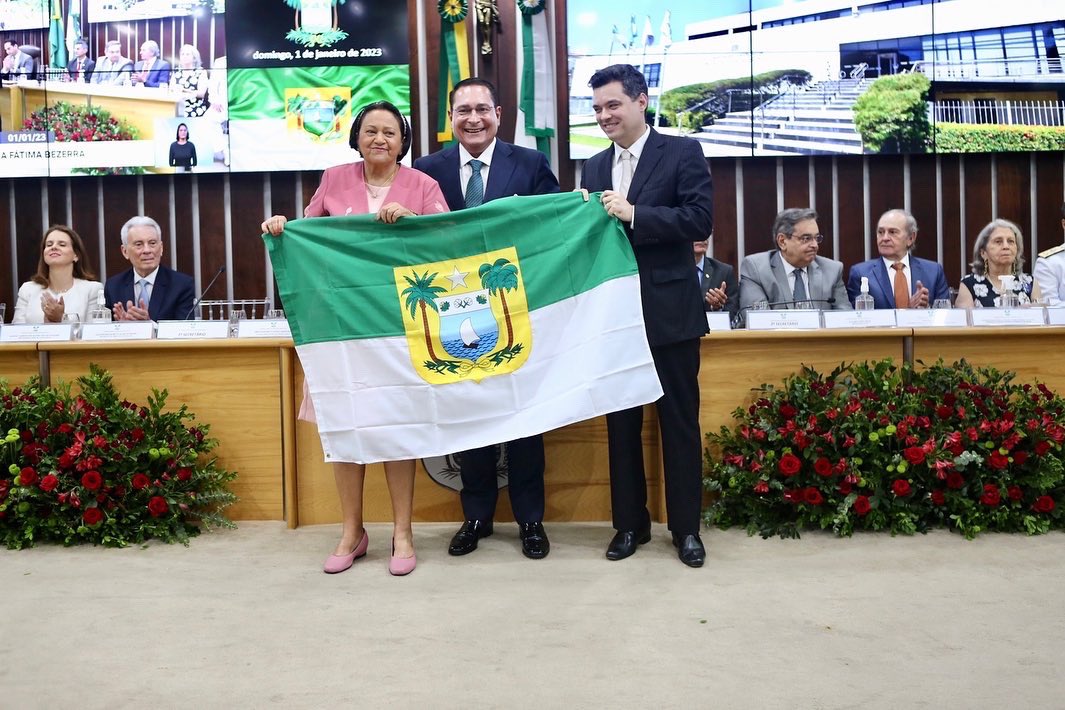 Fátima Bezerra é empossada para segundo mandato como governadora do RN