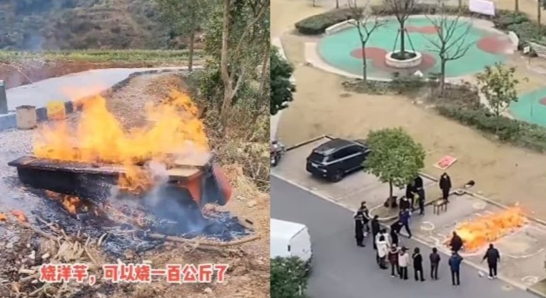 Chineses queimam mortos nas ruas em meio à explosão de casos de Covid-19