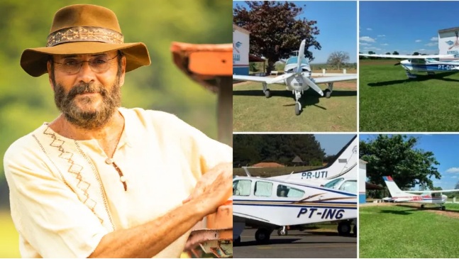 Avião de cantor roubado em 'arrastão' pode ter sido usado pelo tráfico e estar na Bolívia, diz polícia